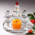 2015 new Unique Crystal Centerpiece Candle Holders Christmas gift